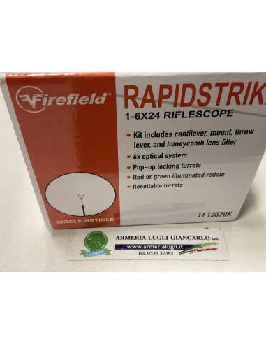 FIREFIELD OTTICA RAPIDSTRIKE 1-6X24 SFP Codice ff13070k