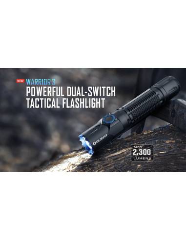 Olight Torcia Warrior 3S 300 meters 2300 lumens max