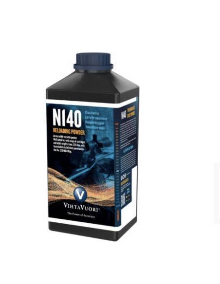 Polvere Da Sparo per carabine VIHTAVUORI N 140 1kg CALIBRI 223 Remington a .308 Winchester, 30-06 Springfield e .375 H