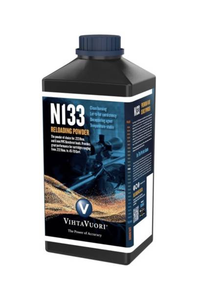 Polvere Vihtavuori N133 1Kg. calibro 22-250  6mm 223 243