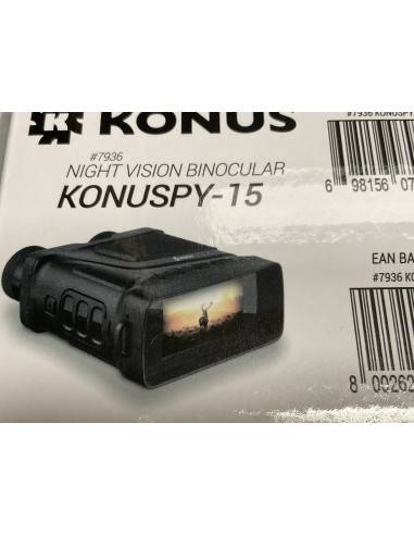 BINOCOLO NOTTURNO  PER VISIONE NOTTURNA KONUS CODICE 7936 KONUSPY-15