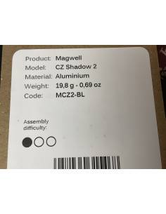 TONI SYSTEM MCZ2 CZ MINIGONNA PERCZ SHADOW 2 codice mcz2-bl 2