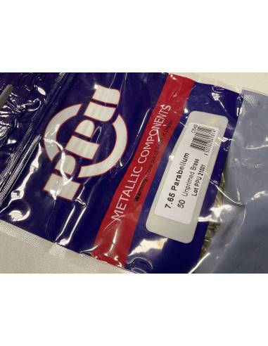 Bossoli per pistola ppu calibro 7,65 parabellum 50 pezzi  codice c549