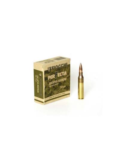 Munizioni fiocchi perfecta  calibro 338 lapua magnum 250 grani palla sierra