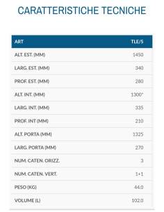 Cassaforte technomax  TECHNOSAFE TLE ARMADI PORTAFUCILI FINITURA EFFETTO LEGNO Combinazione Elettronica con Display LCD 2