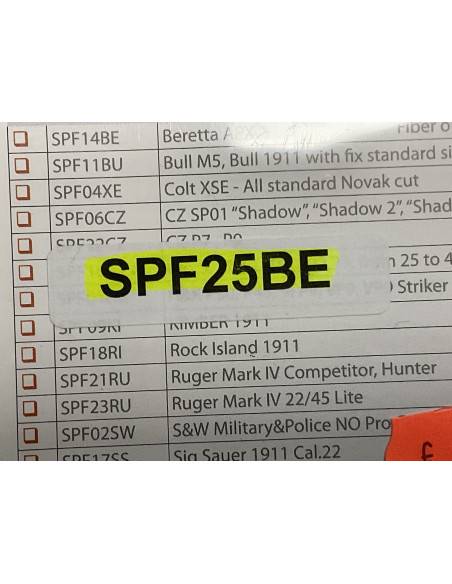 Mirino LPA Beretta 92 x codice spf25be