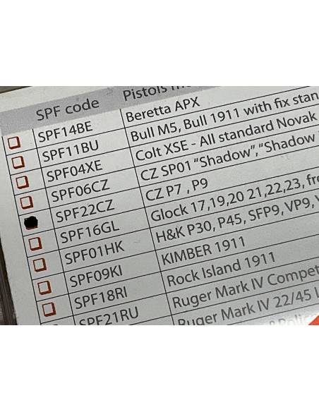 Mirino LPA per cz p7 p9 codice spf22cz