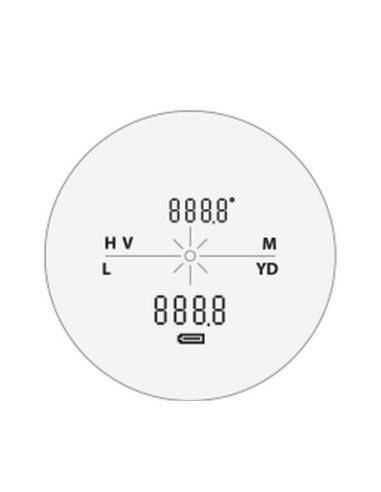 Telemetro Delta Titanium RF 1200 6x23 codice Do-2700