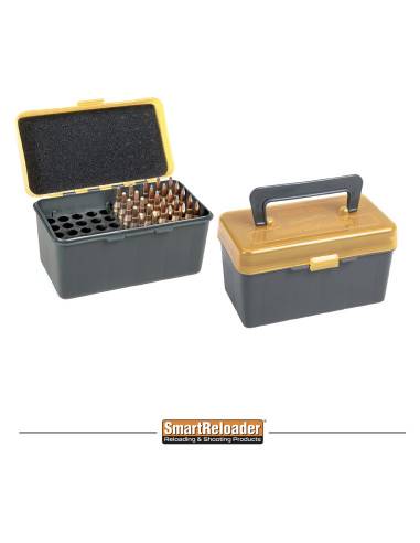 Smartreloader Scatola Munizioni Carry-On Medium con Maniglia per calibro .308 Winchester e Molti Altri (50 colpi)