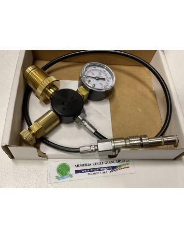 Frusta per carabine FX AIRGUNS charging kit con manometro frusta codice c11245