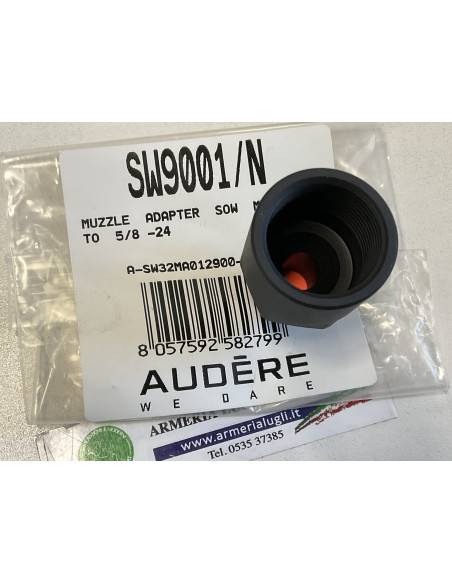 AUDERE Muzzle Adapter show m24x1.5to 5/8-24 (adattatore freno di bocca) ak74 mkk calibro 7.62x39