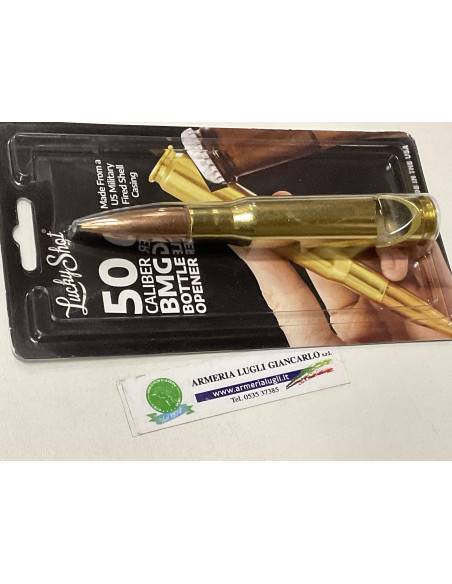 Apribottiglie calibro 50 bmg round codice rbbo-50bp luckyshotusa