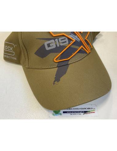 Cappellino glock perfection modello g19x  verde regolabile