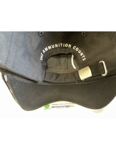 Cappellino nero rws ammunition counts