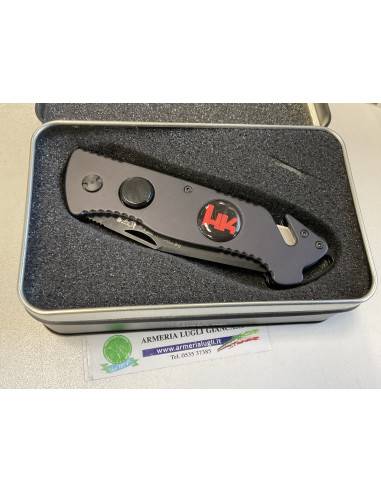 Coltello serie limitata heckler & koch chiedibile con cofanetto aluminio