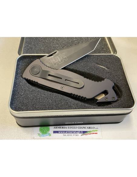Coltello serie limitata heckler & koch chiedibile con cofanetto aluminio