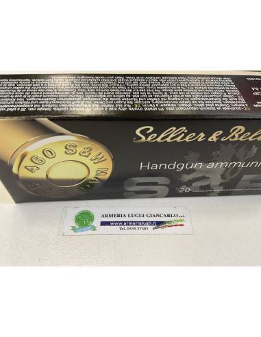 cartucce sellier&bellot calibro 460 s&w mag. 260 gr