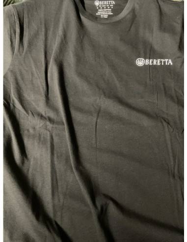 maglietta beretta nera manica corta taglia m