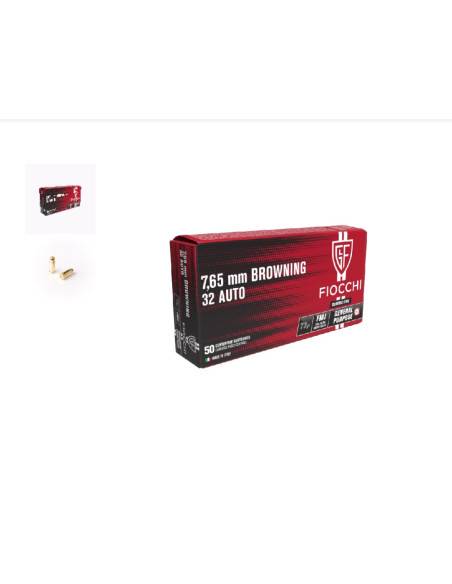 Cartucce fiocchi 7,65 mm BROWNING / 32 AUTO CLASSIC