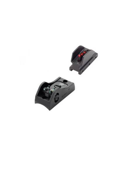 LPA T-Sight Set Rib Ghostring 3-Dot Fiber Codice m1f e codice bar115