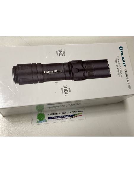 torcia Olight odin GL mini con  guida picatinny 180 metri 1000 lumens