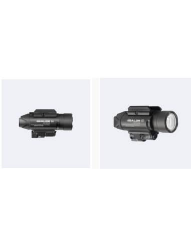 torcia Olight baldr PRO 1350 lumens max 260  metri laser verde