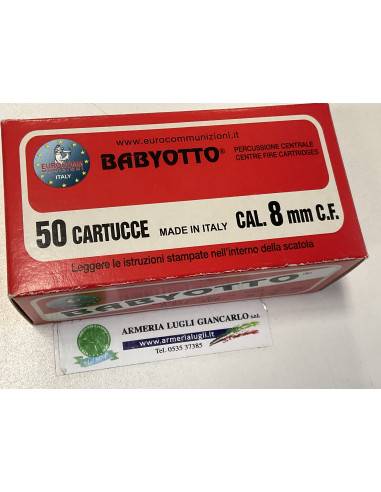 Cartucce 8 mm c.f. Eurocom munizioni numero piombo 7 8 9 10 11