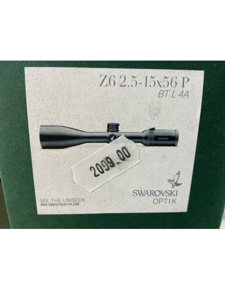 Ottica Swarovski z6 2.5 -15 x 56 p bt L 4a