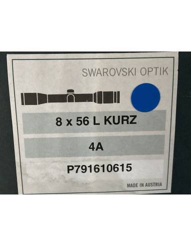 Ottica Swarovski 8x56 L kurz habicht