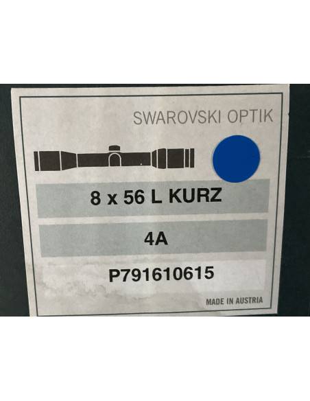 Ottica Swarovski 8x56 L kurz habicht