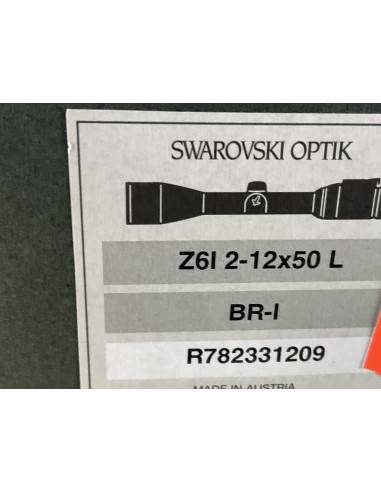 Ottica Swarovski z6l 2-12x50 L br-l