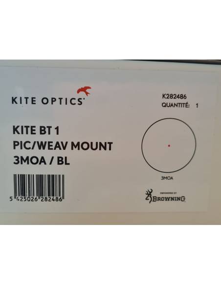 Red dot punto rosso kite optics kite bt1 3 moa /bl codice k282486