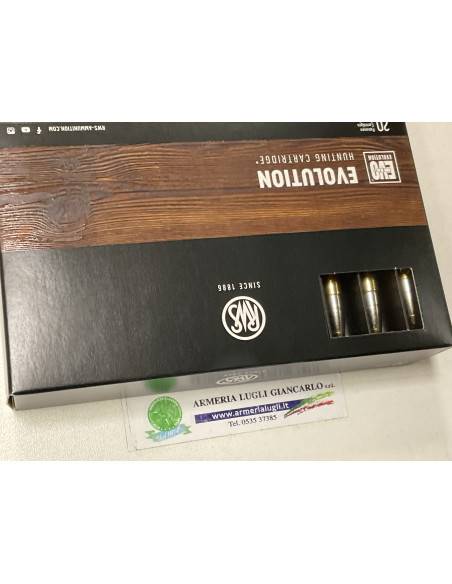 Cartucce rws evolution calibro 30-06 184 granì 20 cartucce