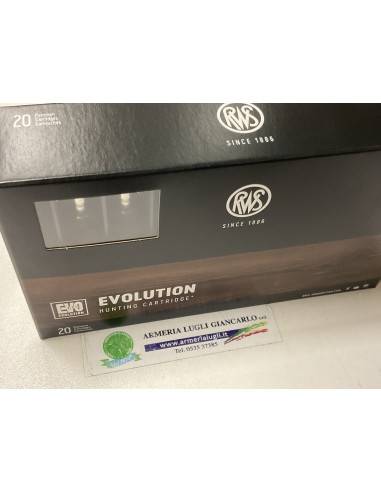 Cartucce rws evolution calibro 30-06 184 granì 20 cartucce