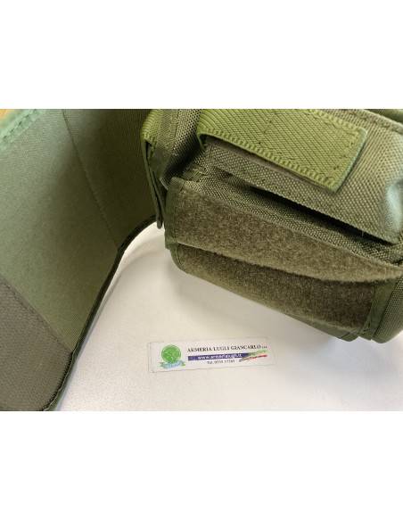 Borsetto multiuso in cordura per cinturone vega holster codice 2 g66 verde