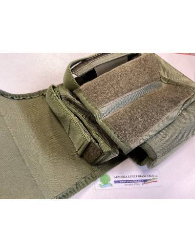 Borsetto multiuso in cordura per cinturone vega holster codice 2 g66 verde