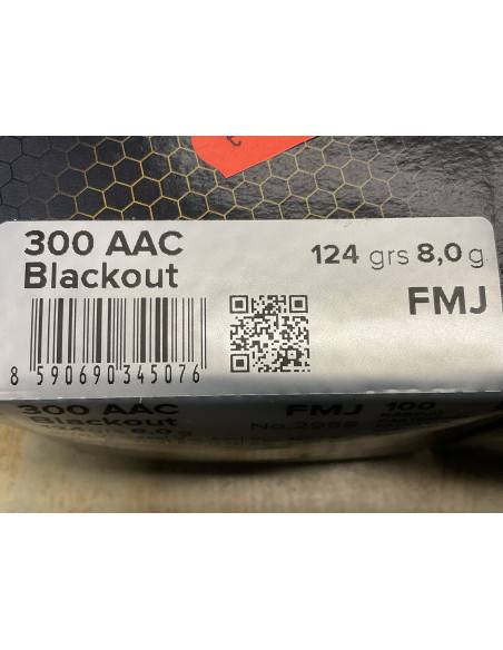 SELLIER & BELLOT MUNIZIONI CAL. 300 AAC FMJ 124 GRS (CONF. 100 PZ) BULK PACKING V345072