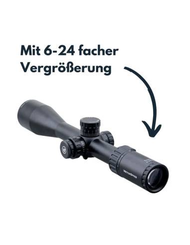 Ottica Vector Optics Tourex 6-24x50 FFP Riflescope codice scff-19