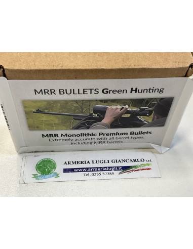 MRR BULLETS – GREEN HUNTING CAL. 30 – 9,85g 152gr 7,82mm (50pz) Sabato armi