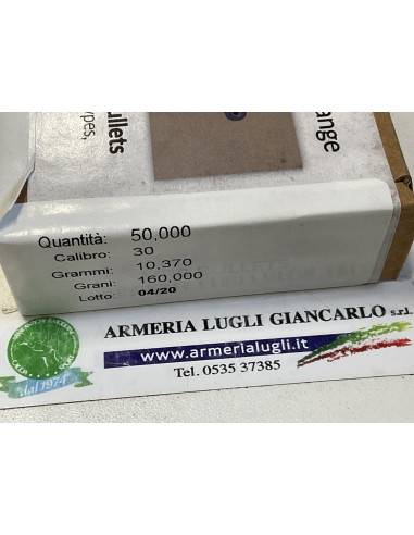 MRR BULLETS – GREEN LONG RANGE CAL. 30 – 10,37g 160gr 7,82mm (50pz) Sabati armi u