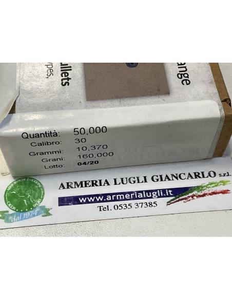 MRR BULLETS – GREEN LONG RANGE CAL. 30 – 10,37g 160gr 7,82mm (50pz) Sabati armi u