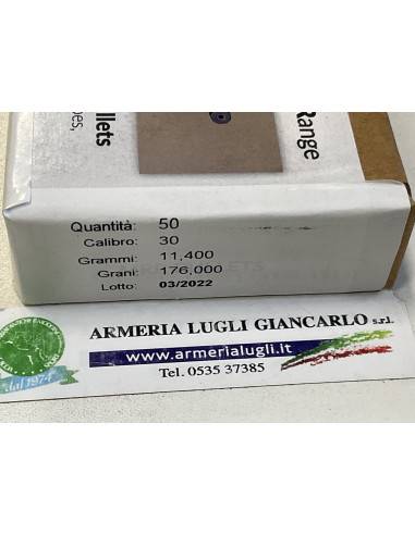 MRR BULLETS – GREEN LONG RANGE CAL. 30 – 11,40g 176gr 7,82mm (50pz) Sabatti armi