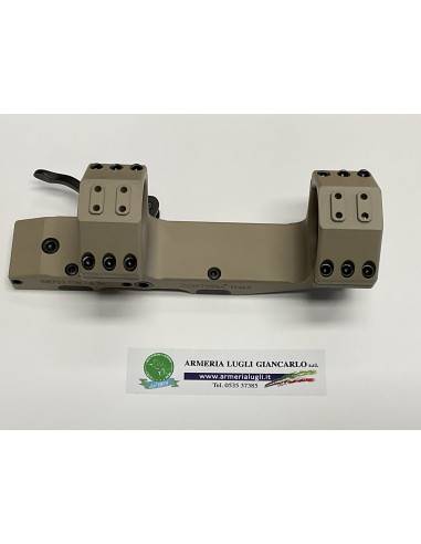 Attacco Contessa  monopezzo desert sgancio rapido da 34 mm color sabbia simple tactical qr cantilever codice sbt03 con bolla