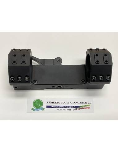 Attacco contessa sgancio rapido nero da 30 mm tctical qr codice sbt02 con bolla
