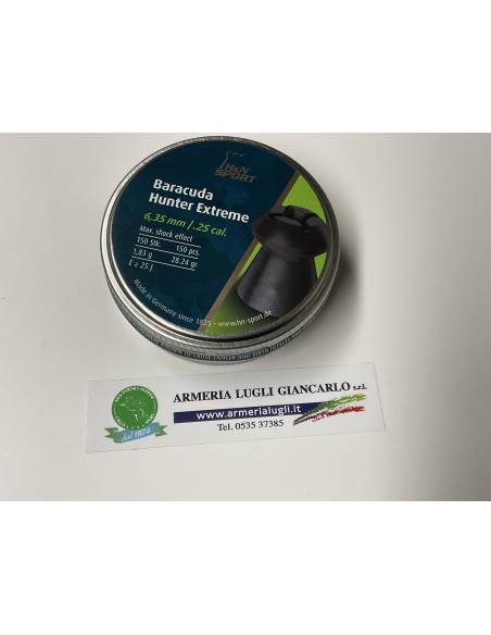 Pallini h&n baracuda hunter extreme calibro 6,35 /25 cal 1,83 g