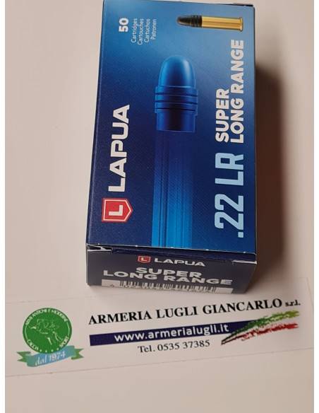 Munizioni Lapua super long  Range calibro 22lr