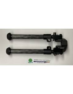 Bipiede per carabina alluminio carbon per carabine Audere shadow codice bp0001/A 2