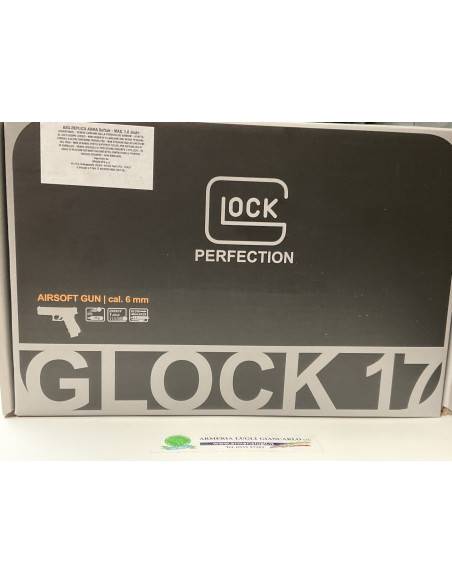 Pistola airsoft umarex modello glock 17 calibro 6mm