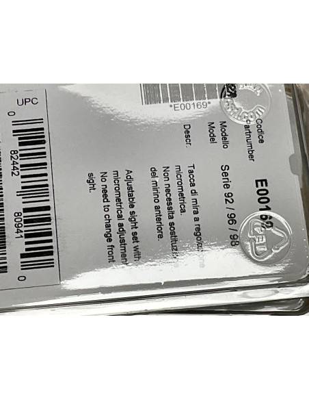 Beretta Tacca di Mira Regolabile Target per serie 92 Codice E00169