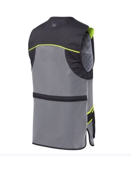 Gile’ da tiro - giubbotto da piattello Beretta Full Mesh Vest- Ebony & Ice Grey taglia XL codice GT671